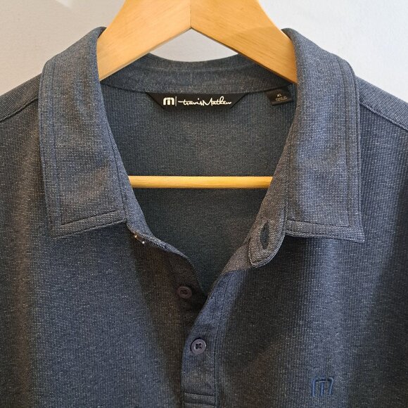 Travis Mathew Men's Extra Large Short Sleeve Three Button Golf Polo - Picture 4 of 15